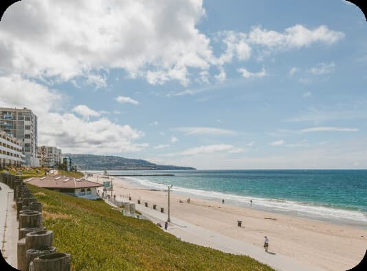 South Bay coastline